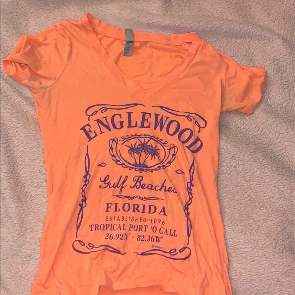 short sleeve gulf beach florida tee